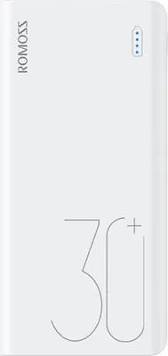 Zdjęcie produktu dla Przenośna bateria Romoss Sense 8+, 30000mAh, Biała