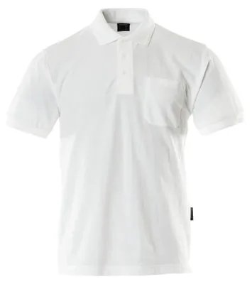 Produktbild von MASCOT® Borneo Polo-shirt Größe XS, weiss | Packung (1 Stück)