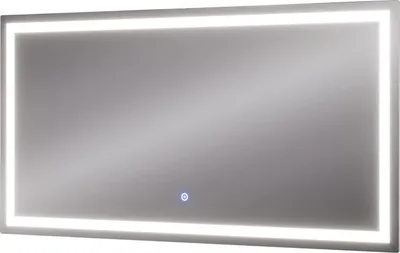 Produktbild von Badezimmerspiegel Vicco Miral Glas 100 x 50 cm mit Frontlight Beleuchtung, Model 55490