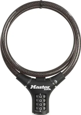 Produktbild von Master Lock Kabelschloss 12mm ergonomisches Design 8229EURDPRO
