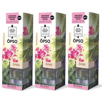 Produktbild von Öpso Raumduft Amazonian Rainforest Orchid 50ml (3er Pack)