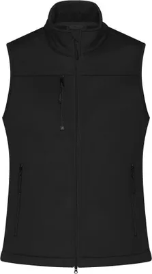 Produktbild von Ladies' Softshell Vest black, Gr. L