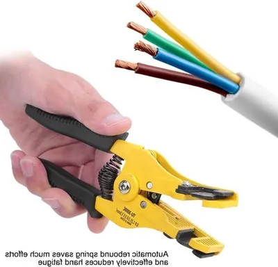 Elektrische Abisolierzange für automatischen Drahtabzieher, ideal für elektrische Arbeiten und Kabel