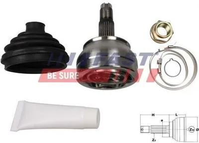 Produktbild von FAST Gelenksatz Antriebswelle Radseitig für ALFA ROMEO SPIDER (916S) FT25041K