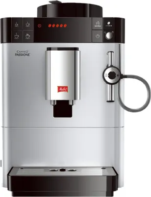 Zdjęcie produktu dla Melitta Caffeo Passione, Ekspres do espresso, 1,2 l, 1450 W, Stal nierdzewna