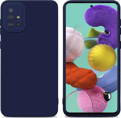 Obrázek produktu pro Cadorabo pouzdro pro Samsung Galaxy A51 4G / M40s Protective Cover in Blue TPU Silicone Case Cover