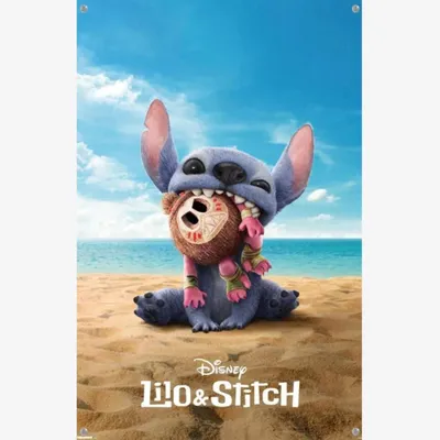 Produktbild von Lilo & Stitch Poster  Moana multicolor Standard