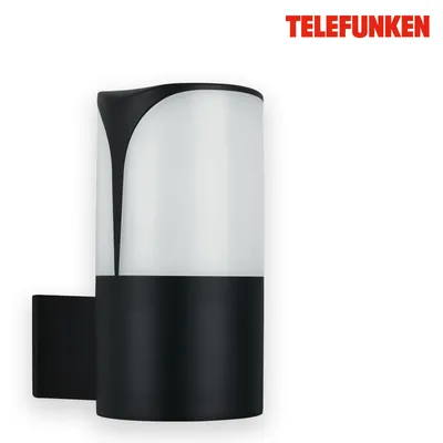 Obrázok produktu pre Telefunken SKIPTO - Nástenné a stropné svietidlo - 320305TF - Odolné proti striekajúcej vode IP44 - Zásuvka E27 - Ø 9 x 18 cm