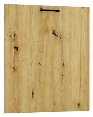 Productafbeelding van Keukenonderkast 60 cm - Artisan Eikenhout - De afwerking voor de vaatwasser is inbegrepen - Plint is onderdeel van de set - Hoogte 71,3 cm