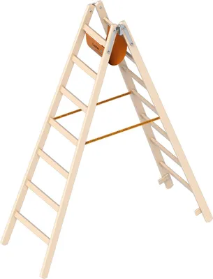 Immagine prodotto di Layher Holzstehleiter 1053 nach Ö-Norm Z1501 7 Sprossen
