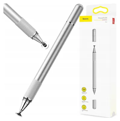 Obrázek produktu pro Baseus Golden Cudgel, Univerzální, Univerzální, Stříbrná, Hliník, Silikon