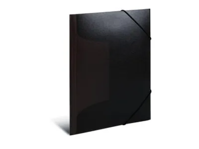 Produktbild von HERMA Sammelmappe A4 schwarz Polypropylen