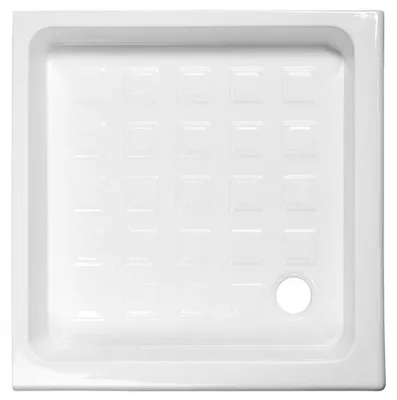Immagine prodotto di Sapho Kerasan Retro - Piatto doccia in Vetroceramica, quadrato 90x90x20 cm, bianco 133801