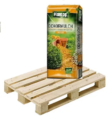 Produktbild von Plantop Dekor Mulch goldgelb 39 x 50l