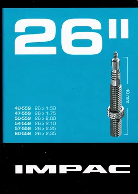 Produktbild von Impac 26 Zoll SV Schlauch Sclaverand Französisches Ventil 40 - 60 559