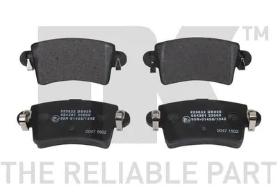 Produktbild von NK Bremsbeläge Satz Hinten Bremsklötze für OPEL Movano Kastenwagen (X70) 223632