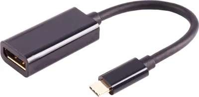 Image de shiverpeaks ®-BASIC-S--Adapter, USB type C mâle vers Displayport femelle, 8K60Hz, noir (BS14-05061)