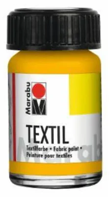 Image de Marabu 1716 39 021 Textile Medium Yellow 021, 15 ml
