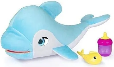 Obrázek produktu pro Club Petz Blu Blu Baby Interaktivní delfín s LED očima a 20 různými emocemi, IMC Toys IMC TOYS