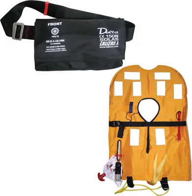 Produktbild von Rettungsgürtel mit Rettungsweste Delta aufblasbar Solas/Med