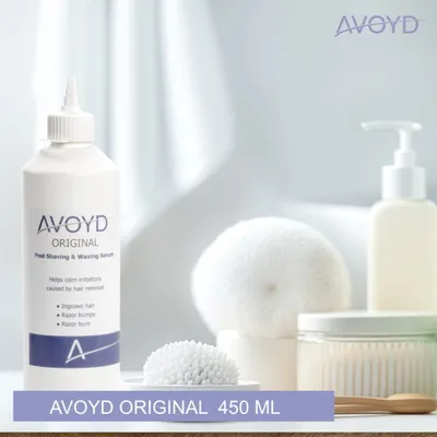Produktbild von Avoyd Original Refill 450ml – Gegen eingewachsene Haare & Rasierpickel – Nachfüllpack für Roll-On – Umweltfreundlich & sparsam