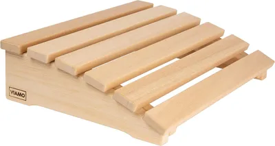 Obrázok produktu pre Saunový vankúš 39.5 x 30 x 10 cm, abachi drevo, zahnutá opierka chrbta, do sauny