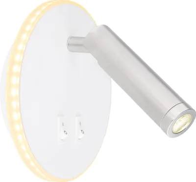 Produktbild von Globo Lighting Wandleuchte Metall weiß, LED