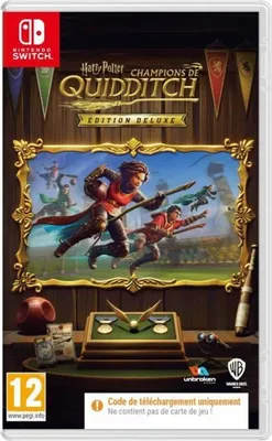 Image de Jeu vidéo pour Switch Warner Games Harry Potter : Champions de Quidditch