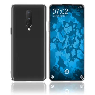 Produktbild von PhoneNatic Case kompatibel mit OnePlus 8 - Crystal Clear Silikon Hülle transparent Cover