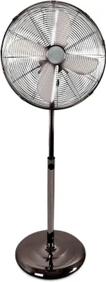 Immagine prodotto di Ventilatore da terra per il soggiorno - Ventilatore regolabile con telecomando - Ventilatore silenzioso orientabile per la camera da letto - Soluzione rinfrescante per le ondate di caldo - Aria fresca in casa