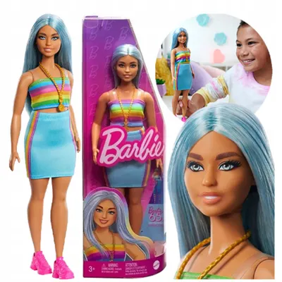 Produktbild von Barbie Fashionistas Puppe Modische Freundin Spielzeug für Mädchen HRH16