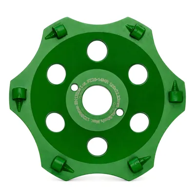 Produktbild von FANZWORK PKD Diamant Schleiftopf 125mm für Winkelschleifer, Betonschleifer