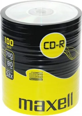 Image de CD-R 80 Min/700 MB Maxell 52x ECO-Pack 100 pièces