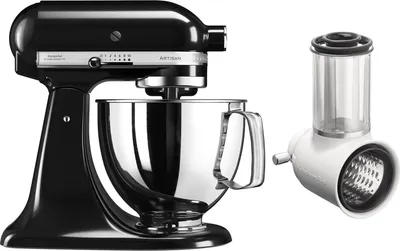 Produktbild von KitchenAid 5KSM125PS EOB/EAC/ECU KÃ1/4chenmaschine, Edelstahlgehäuse, 300 Watt, 4,8 l Behälter, 10 Geschwindigkeiten