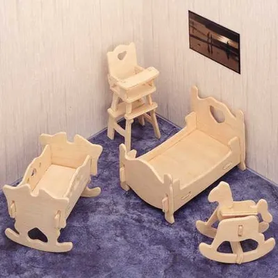 Obrázok produktu pre WOODEN TOY , WCK 3D puzzle Dvojplošník Nieuport