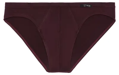 Zdjęcie produktu dla HOM Męskie mini slipy Lyocell Soft - bordowe - rozmiar XL
