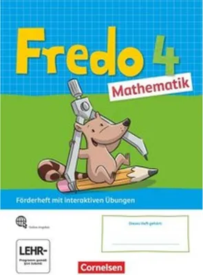 Obrázok produktu pre Fredo Mathematik 4. Schuljahr. Ausgabe A - Förderheft mit interaktiven Übungen online