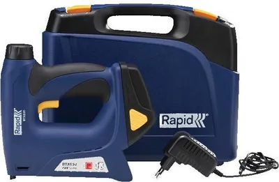 Image de Agrafeuse-cloueuse électrique Rapid BTX530, Sans fil, Batterie Lithium-Ion 7.2V, Multi-application