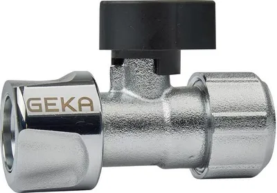 Productafbeelding van Steekkoppeling voor kogelkraan, met messing, verchroomd, en slangfitting van 13 mm