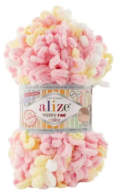 Strickgarn ALIZE Puffy Fine Color 6367