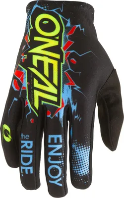 Produktbild von Oneal Matrix Villain 2 Jugend Motocross Handschuhe, schwarz, M