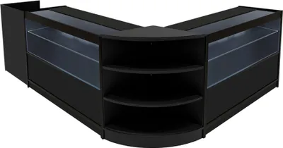 Immagine prodotto di Set di banconi illuminati a LED Eclipse: LM60 + C1200 (2 pezzi) + TB60 – Colore nero