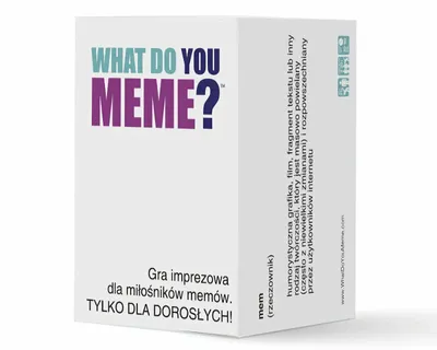 Obrázek produktu pro EPEE What Do You Meme? Párty hra pro dospělé - polské vydání 04135