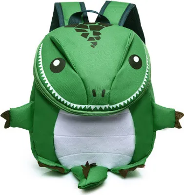 Produktbild von 3D Dinosaurier Rucksack Kleinkind, Dinosaurier Rucksack für Jungen Mädchen Bevorzugte Kindergeschenke(Kleinkind-Größe, Grün)
