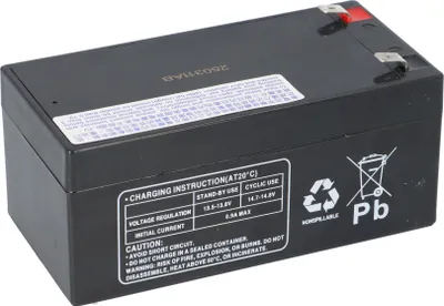 Image de Multipower MPC3-12 Batterie au plomb AGM - 12V, résistante au cyclage