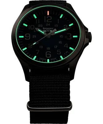 Produktbild von Traser Herrenuhr TS-108632 schwarz