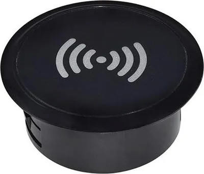 Obrázok produktu pre Vstavaná bezdrôtová nabíjačka 15W SOLIGHT DC65BW čierna