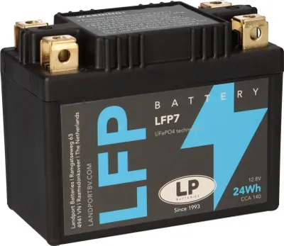 Image de Batterie LiFePO4 12,8V 24Wh pour moto Batterie de démarrage ML LFP7