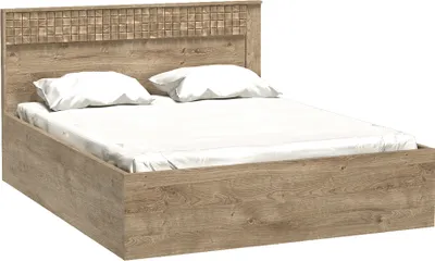 Produktbild von Schlafzimmer Bettgestell, 160x200cm Liegefläche in Eiche NUSCO-161