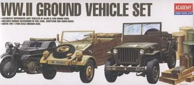 Produktbild von Academy AC13416 - 1/72 Bodenfahrzeuge Serie 1 - Neu